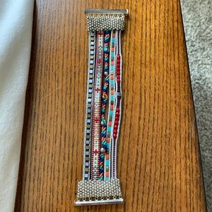 Noonday collection handmade beaded bracelet
